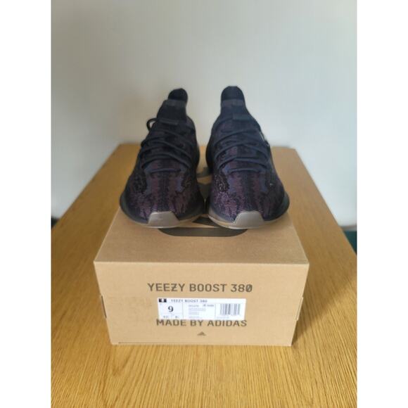 Adidas Yeezy Boost 380 Onyx Black Non-Reflective Boost Sz 9 With Box New main image 6